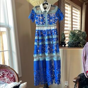 Beautiful little blue lace dress